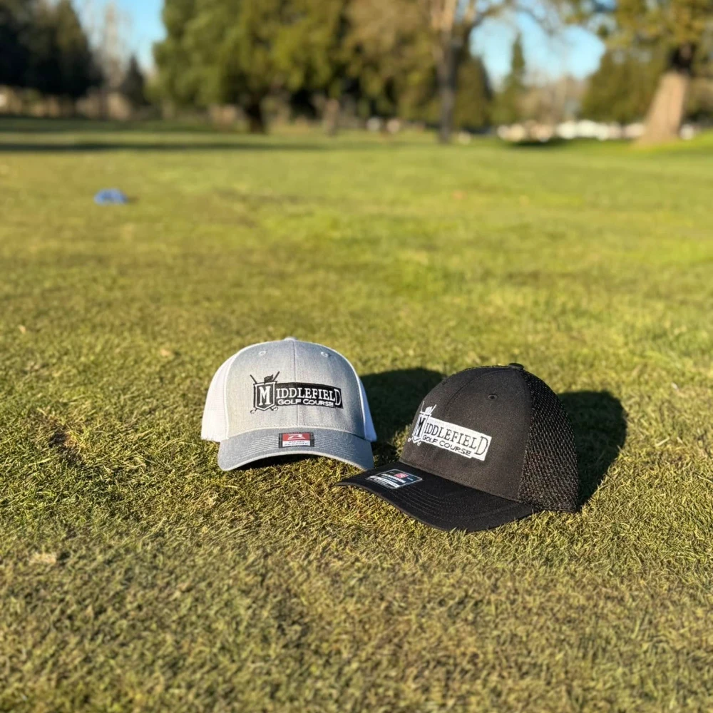 middlefield golf course pro shop caps